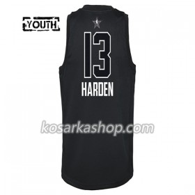 Dres Houston Rockets James Harden 13 2018 All Star Jordan Brand Crna Swingman - Dječji
